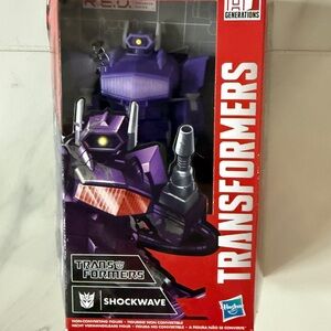 Hasbro Transformers R.E.D. (Robot Enhanced Design) G1 Soundwave Toy Action...